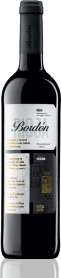 Vang Đỏ Tây Ban Nha - Rioja Bordon, DOC Rioja, Reserva 2016