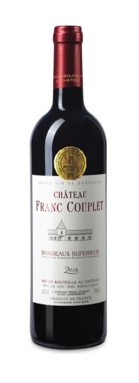 AOC BORDEAUX - CHATEAU FRANC COUPLET 2019