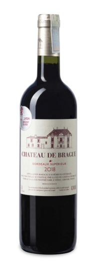 AOC Bordeaux Superieur - CHATEAU DE BRAGUE 2018